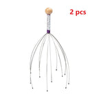 1PC Random Color Pet Massage Claw Head Massager Head Scratching Octopus Scalp Non Soul Extractor Divine Tool For Extracting