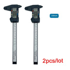 0-150mm High Strength Plastic Student Home Woodworking Gap Play Measuring Calipers Electronic Digital Calipers
