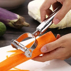 Stainless Steel Vegetable Slicer Multifunctional Potato Carrot Cucumber Grater Julienne Peeler Fruit Vegetable Peeler Kitchen Cu