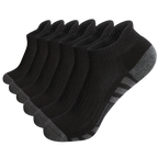 3 Pairs Ankle Athletic Running Socks Cushioned  Breathable Low Cut Sports Tab Socks For Men And Women