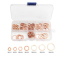 300/280/200/100Pcs Washer Copper Sealing Solid Gasket Washer Sump Plug Oil For Boat Crush Flat Seal Ring Tool
