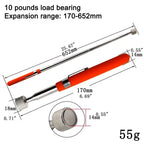 Magnetic Retractable Pickup Suction Iron Rod Portable Multifunctional Extractor Pen Clip Automotive Repair Tools