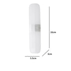 Portable Toothpaste Toothbrush Protect Holder Case Travel Camping Storage Box Protect Toothbrush Toothpaste from Dirt and Damage