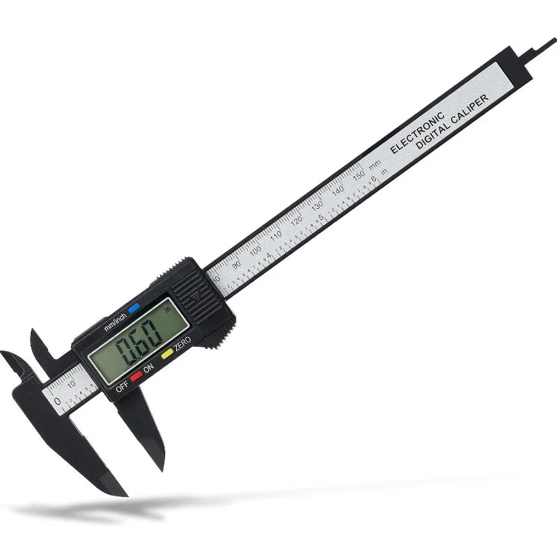 0-150mm High Strength Plastic Student Home Woodworking Gap Play Measuring Calipers Electronic Digital Calipers