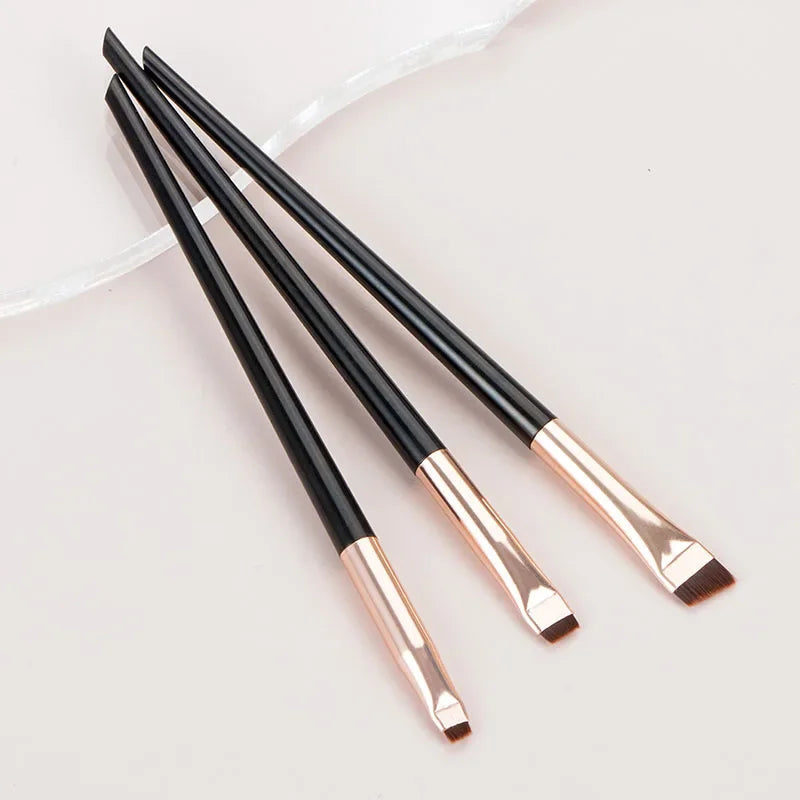 CNK 3/1 Pc Blade Eyeliner Brush Eyebrow Brushes Portable Eyebrow Mapping Tool Brow Lamination Brush Fine Eye Liner Eyebrow Tools