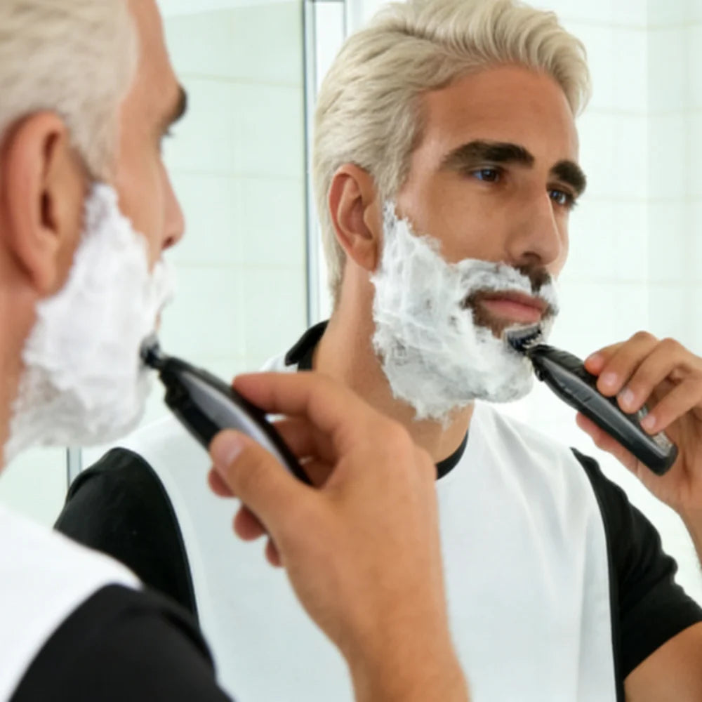 Male Shaving Apron Beard Catcher Cape Care Bib Face Shaved Hair Adult Bibs Shaver Cleaning Hairdresser for Man Clean Apron Gift