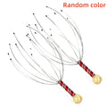 1PC Random Color Pet Massage Claw Head Massager Head Scratching Octopus Scalp Non Soul Extractor Divine Tool For Extracting