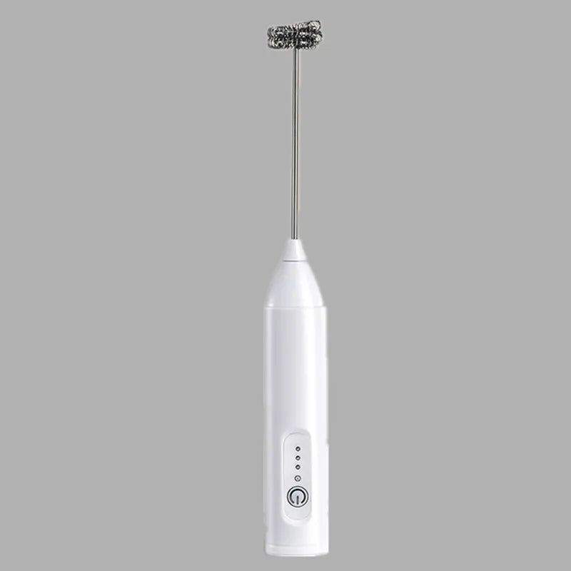MINl Mik Frother USB Rechargeable 3 Vitesses Mousse Machine À Café Mélangeur À Poignée Électrique Mélangeur D'œufs Beater Outils De Cuisson Chauds