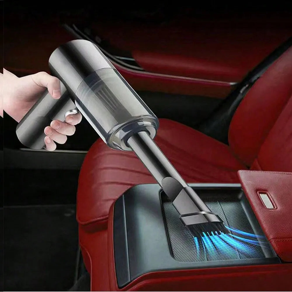 3 En 1 Aspiration Intégrée Et Soufflage Aspirateur À Vide USB Chargeur De Petit Aspirateur Domestique De Voiture