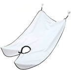 Male Shaving Apron Beard Catcher Cape Care Bib Face Shaved Hair Adult Bibs Shaver Cleaning Hairdresser for Man Clean Apron Gift