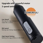 MINl Mik Frother USB Rechargeable 3 Vitesses Mousse Machine À Café Mélangeur À Poignée Électrique Mélangeur D'œufs Beater Outils De Cuisson Chauds