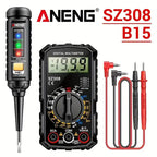 Multimeter Tester Pen Suit ANENG Multimeters 1999 Counts 24-250V Voltage Detector Meter Diagnostic Breakpoint Finder