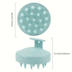 Silicone Head Scalp Massage Comb Hair Washing Brush Soft Scalp Massager for Hair Growth Shampoo Brush Shower Comb Hair Care