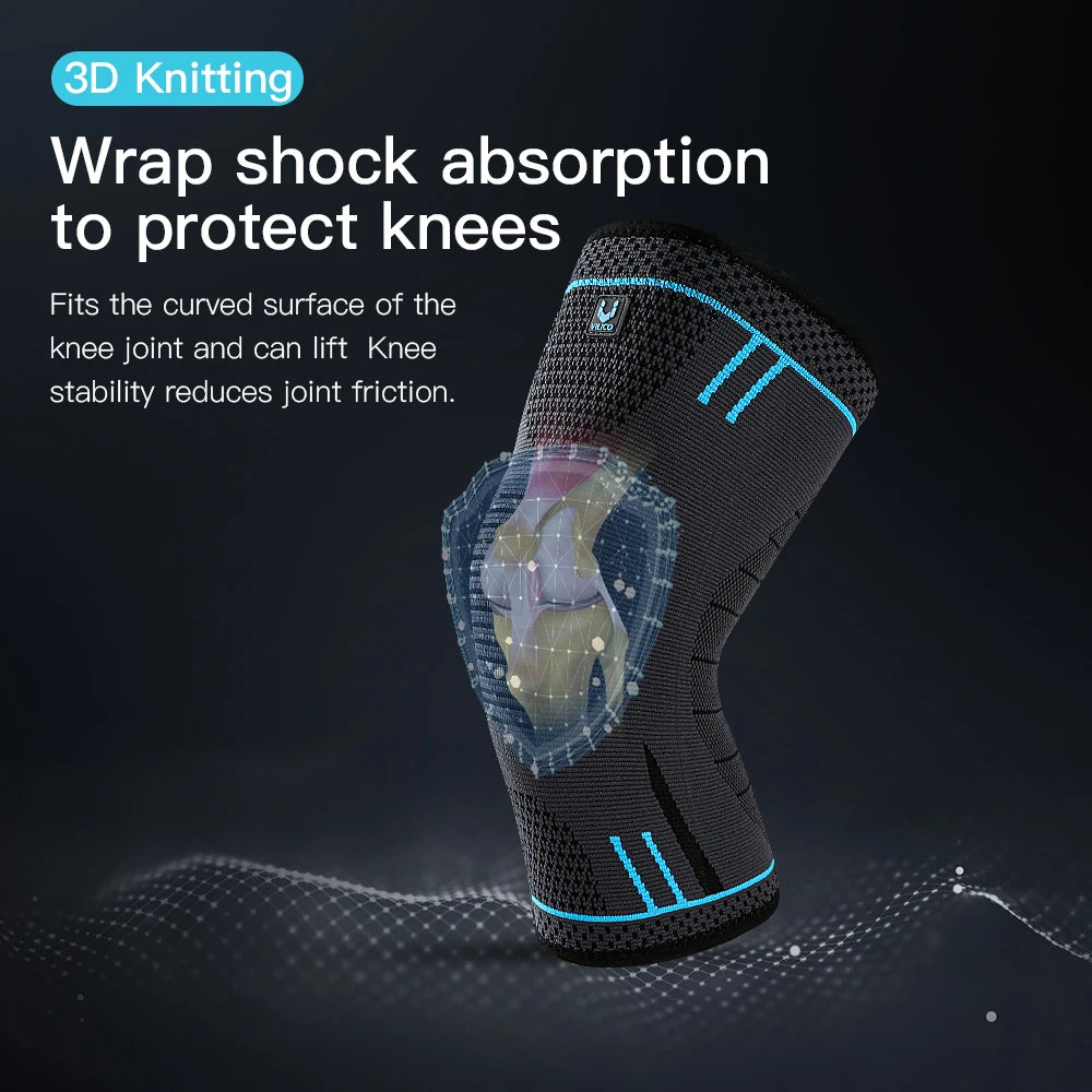 1 Pcs Compression Genou Support Manchon élastique Respirant