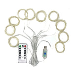 3Mx1M/2M/3M LED String Lights USB Fairy Lights Garland for New Year Wedding Festive Party Christmas Home Curtain Decoration