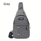 Fashionable and Trendy Lightweight Single Minimalist Shoulder Crossbody Bag for Men with Large Capacity for Leisure and Sports