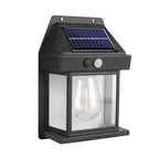 Solar Outdoor Waterproof LED Wall Light Powerful Solar Energy Lamp with Light Sensor for Garden Yard Fence House Decoration