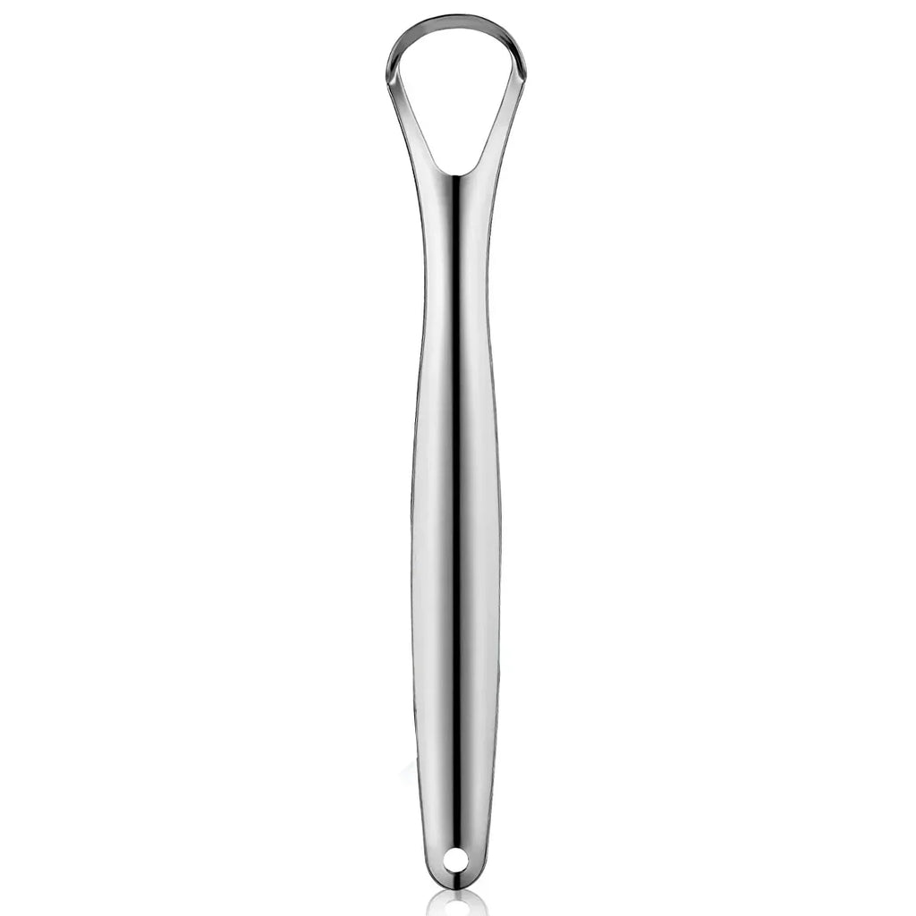Outils de soins oraux en acier inoxydable, Brosse de langue de mauvaise haleine