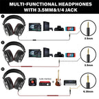 casque avec microphone sur l'oreille HiFi Hi-pro