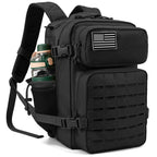 25/45L Women/men Tactical Backpack School bag Outdoor camping equipment back pack Gym Rucksack Treeking with Dual Cup Holder