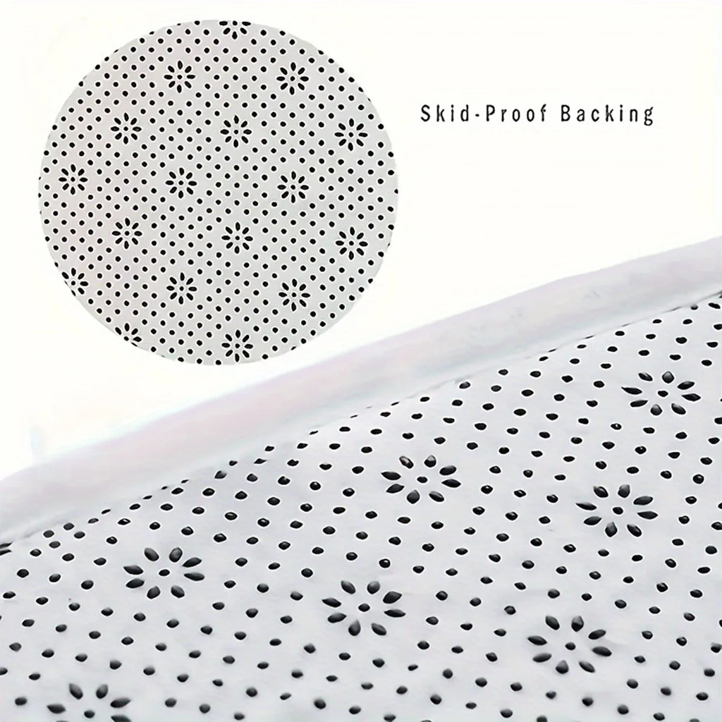 Long hair absorbent bathroom mat furry shower room foot wiping mat toilet non-slip mat entrance mat