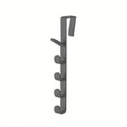 1pcs Bedroom Door Hanger Clothes Hanging Rack Over The Door Plastic Home Storage Organization Hooks, Purse Holder For Bags Rails