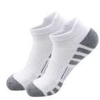 3 Pairs Ankle Athletic Running Socks Cushioned  Breathable Low Cut Sports Tab Socks For Men And Women