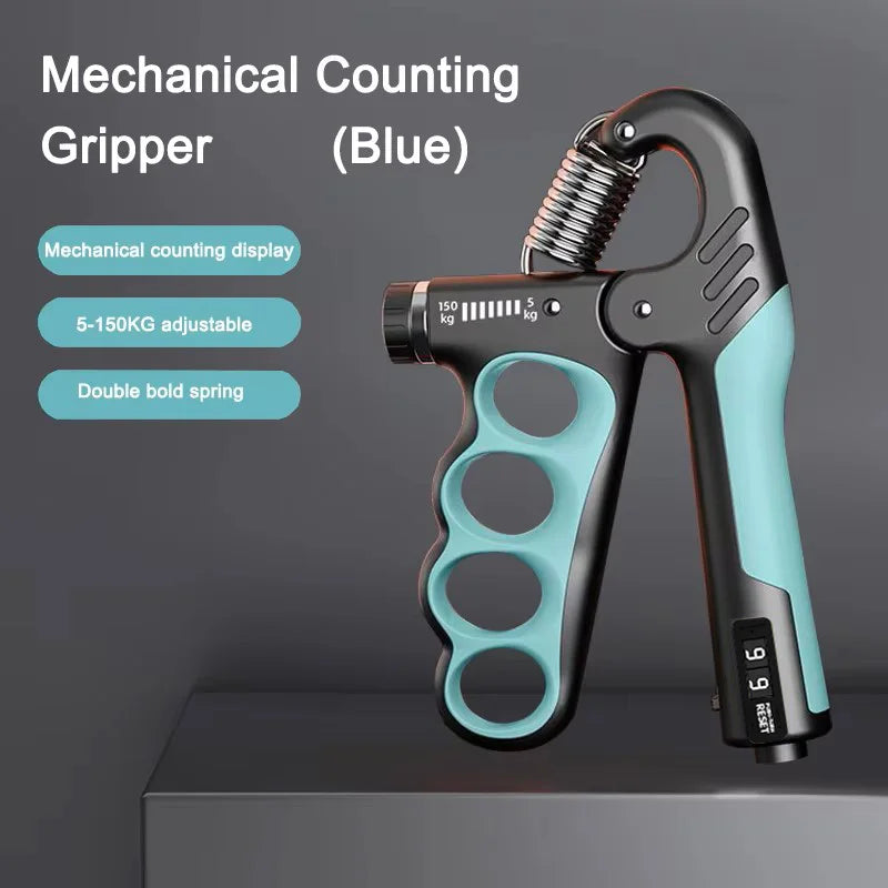 5-100kg Grip Strength Gym Wrist Expander Hand Strengthener Adjustable Muscle Recovery Fitness Hand Strength Exercise