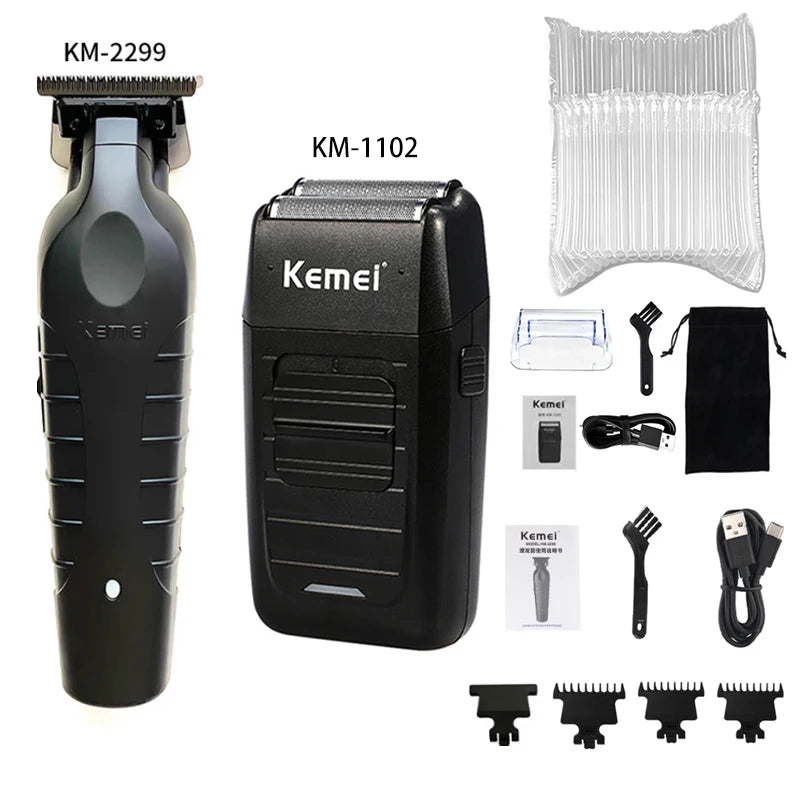 Machine de taille de cheveux et barbe électrique pour hommes