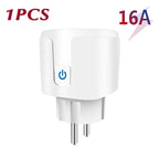 Smart Plug WIFI/Zigbee EU Smart Socket With Power Monitor Timing Voice Control Smart Home DIY Works Whit Alexa Google Home Alice