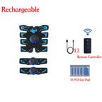 EMS Muscle Stimulator Smart Electric Fitness Abdominal Training Weight Loss Stickers Muscle Relax Body Slimming Shaping Massager
