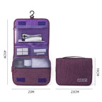 Homefish Wall-Mounted Travel Personal Hygiene Bag Cosmetics and Bathroom Supplies Packs