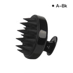 Silicone Head Scalp Massage Comb Hair Washing Brush Soft Scalp Massager for Hair Growth Shampoo Brush Shower Comb Hair Care