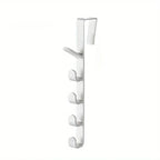 1pcs Bedroom Door Hanger Clothes Hanging Rack Over The Door Plastic Home Storage Organization Hooks, Purse Holder For Bags Rails