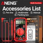Multimeter Tester Pen Suit ANENG Multimeters 1999 Counts 24-250V Voltage Detector Meter Diagnostic Breakpoint Finder