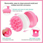 Silicone Head Scalp Massage Comb Hair Washing Brush Soft Scalp Massager for Hair Growth Shampoo Brush Shower Comb Hair Care
