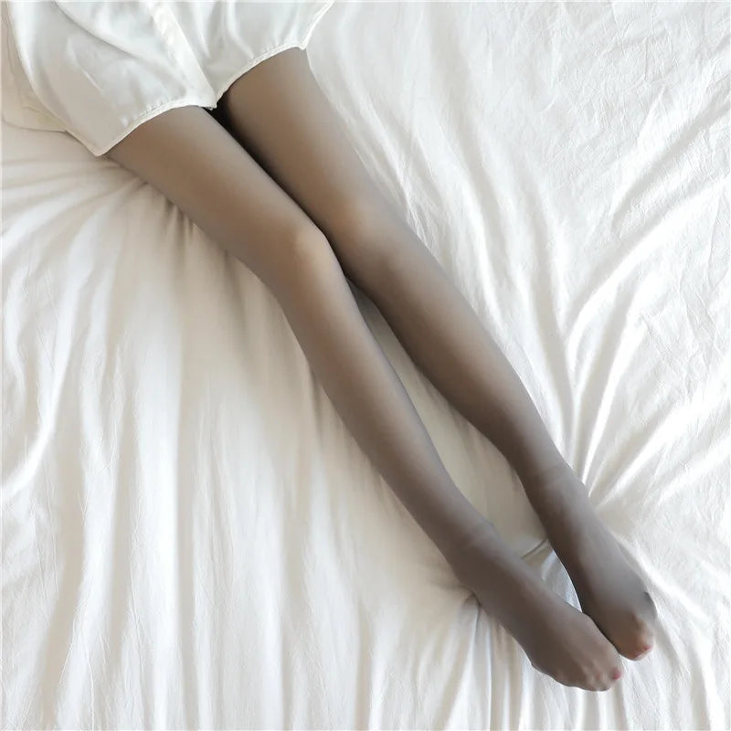 Leggings Thermiques Femmes Hiver Chaud Sexy Élastique