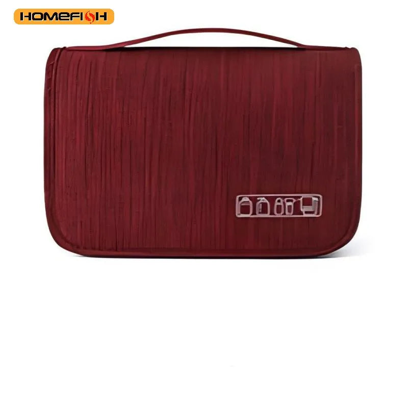 Homefish Wall-Mounted Travel Personal Hygiene Bag Cosmetics and Bathroom Supplies Packs