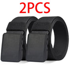 Men's Belt Outdoor Casual Canvas Belt Metal Free Training Nylon Tactical Belt With Pants Jeans Belt Sports Belts For Men Women