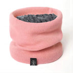 Fashion Women Knitted Scarf Solid Cashmer Like Winter Snood Scarves Lady Warm Wool Fur Thick Unisex Men Neck Scarfs Ring