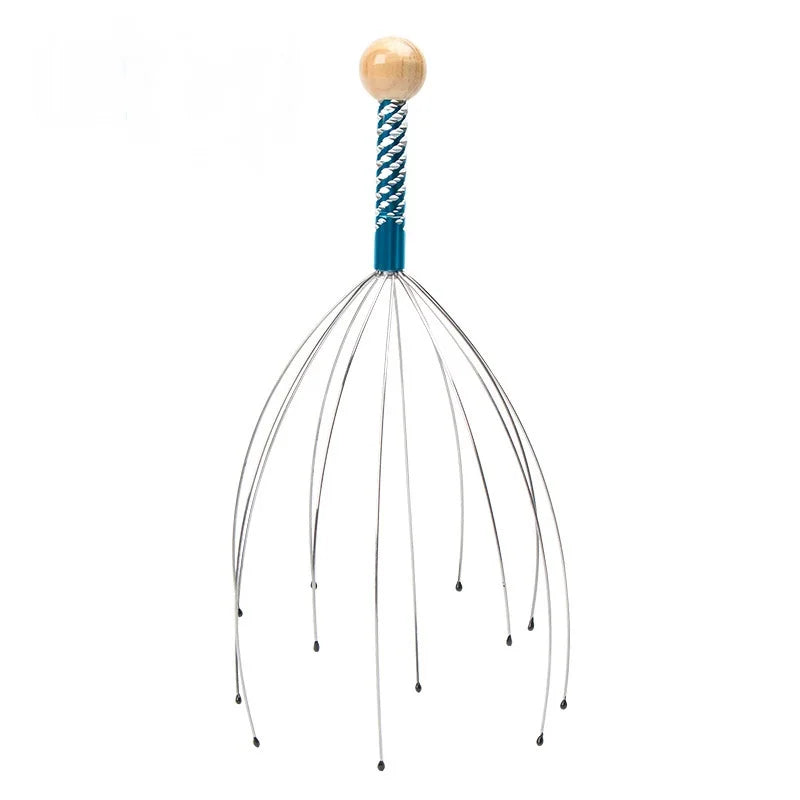1PC Random Color Pet Massage Claw Head Massager Head Scratching Octopus Scalp Non Soul Extractor Divine Tool For Extracting