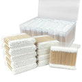 Pointed Tip Cotton Swabs  Count Double Pointed Cotton Buds Precision Tips with Bamboo Sticks for Makeup Nail Tools Personal