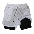 Camo Running Shorts Men Gym Sports Shorts 2 In 1 Quick Dry Workout Training Gym Fitness Jogging Short Pants Summer Men Shorts
