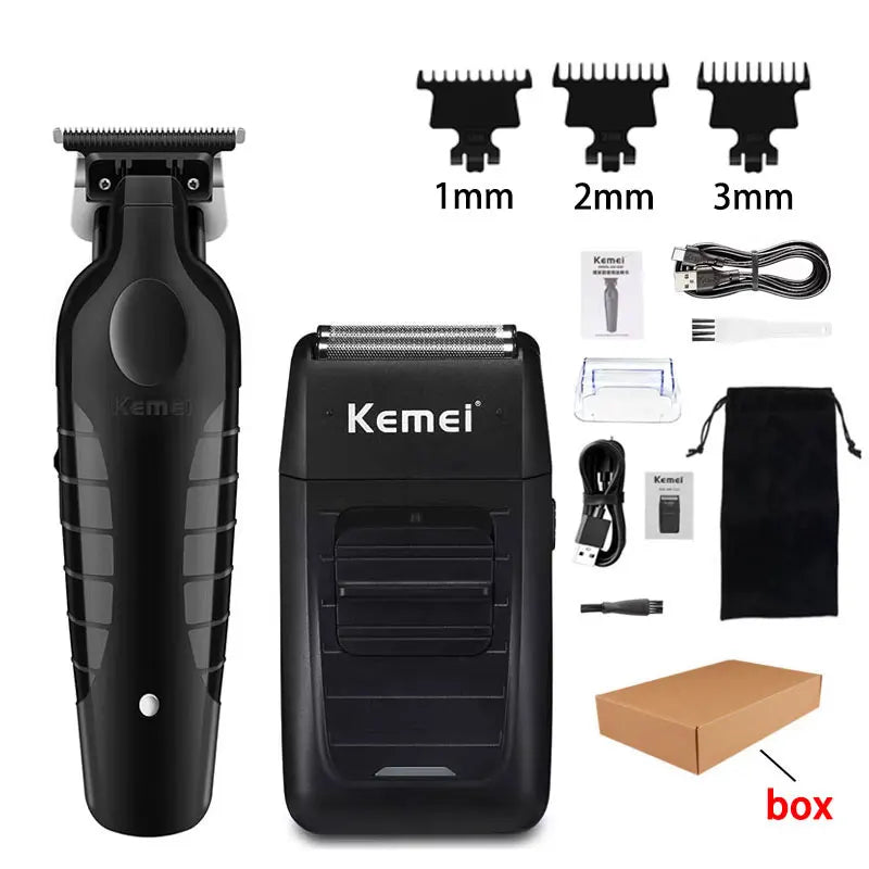 Machine de taille de cheveux et barbe électrique pour hommes