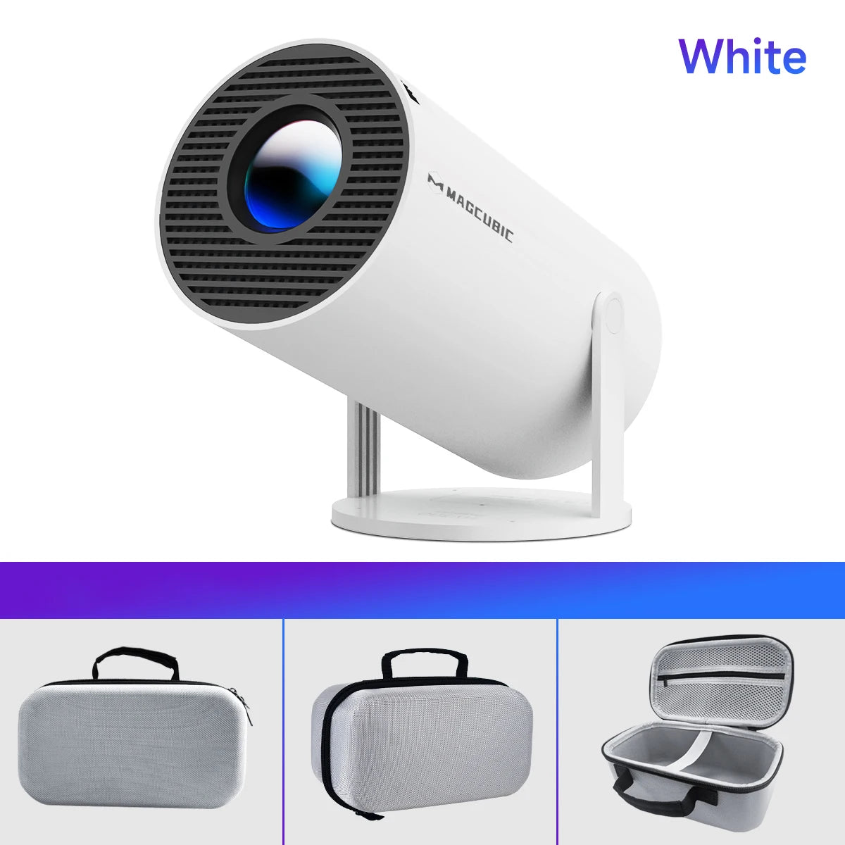 Magcubic 8K Wifi6 Projector 290ANSI Android 14 Dual WIFI Allwinner H726 BT5.4 1280*720P Home Cinema Outdoor Portable HY300 Pro +