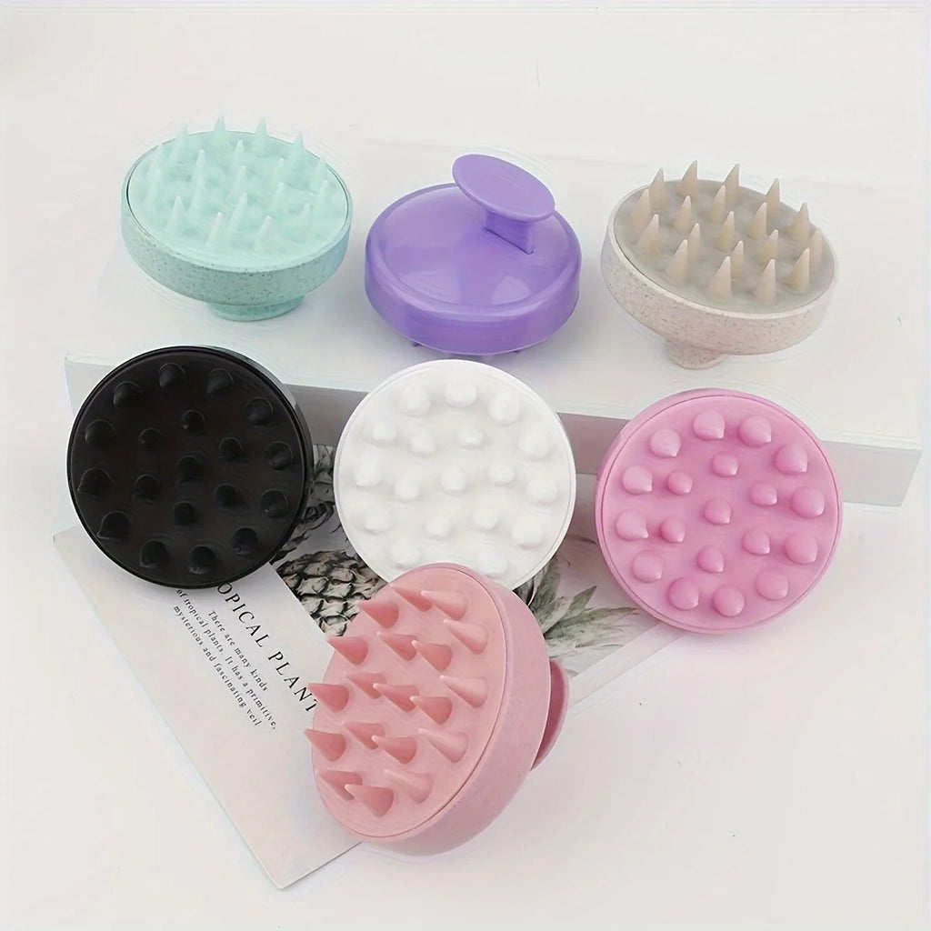 Silicone Head Scalp Massage Comb Hair Washing Brush Soft Scalp Massager for Hair Growth Shampoo Brush Shower Comb Hair Care