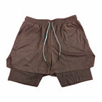Camo Running Shorts Men Gym Sports Shorts 2 In 1 Quick Dry Workout Training Gym Fitness Jogging Short Pants Summer Men Shorts
