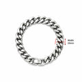 Stainless Steel Braided Double Row Front and Rear Fish Scale Alloy Magnetic Buckle Bracelet with Keel Jewelry New Model