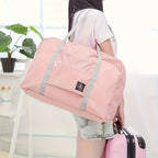 Foldable Travel Duffel Bag for Airlines Carry on Bag for Women and Girls Lightweight Large Capacity Sports Weekend Trip Overnigh