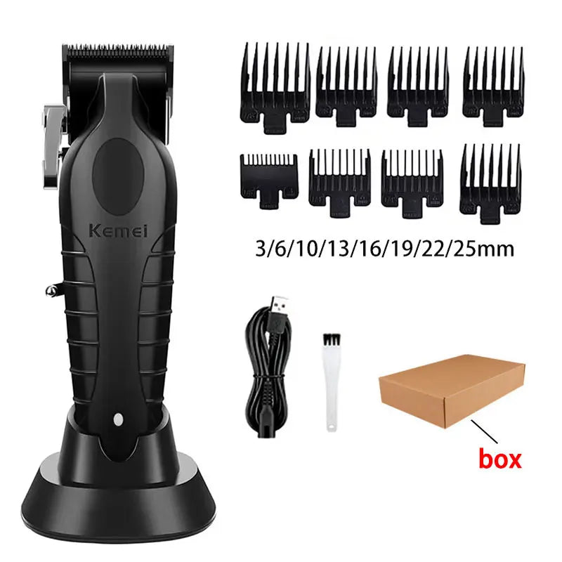 Machine de taille de cheveux et barbe électrique pour hommes